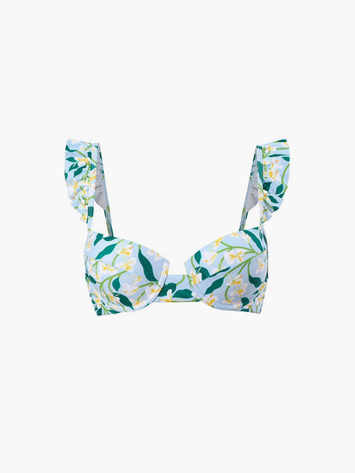 Kıvrımlı Bikini Takımı