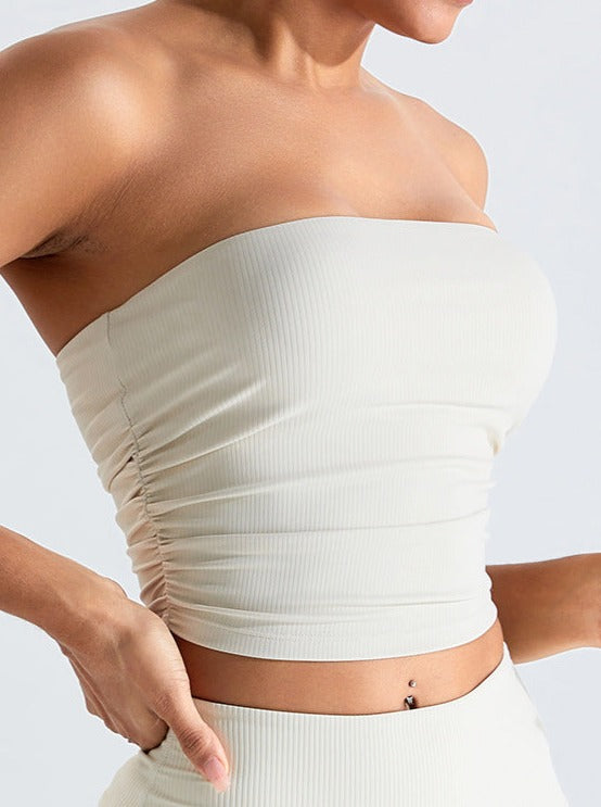 Büzgülü Slim Fitting Üst