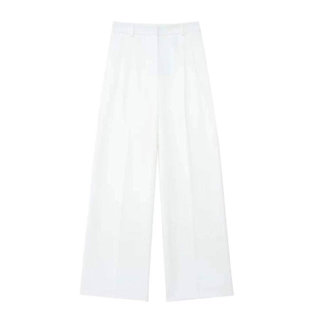 Halter Yaka Yelek ve Pantolon Takımı